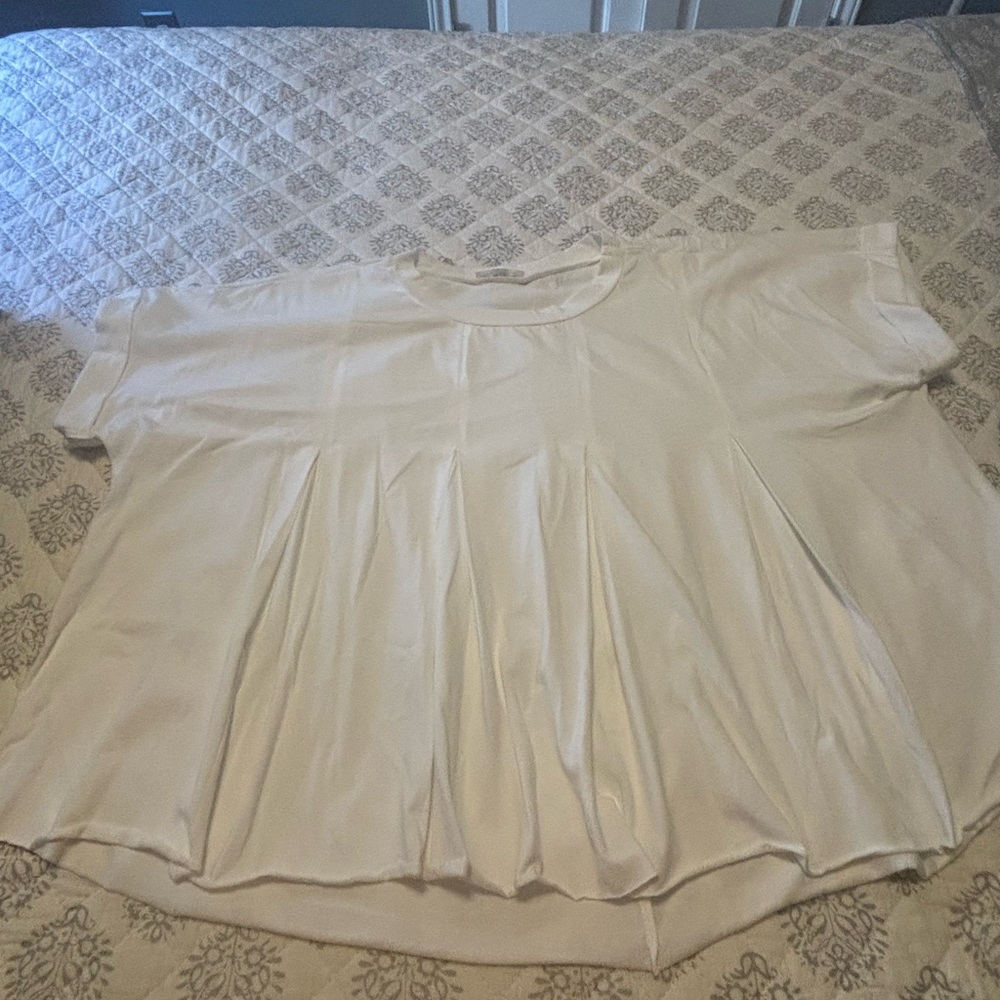 Elegant Cream Women's Top